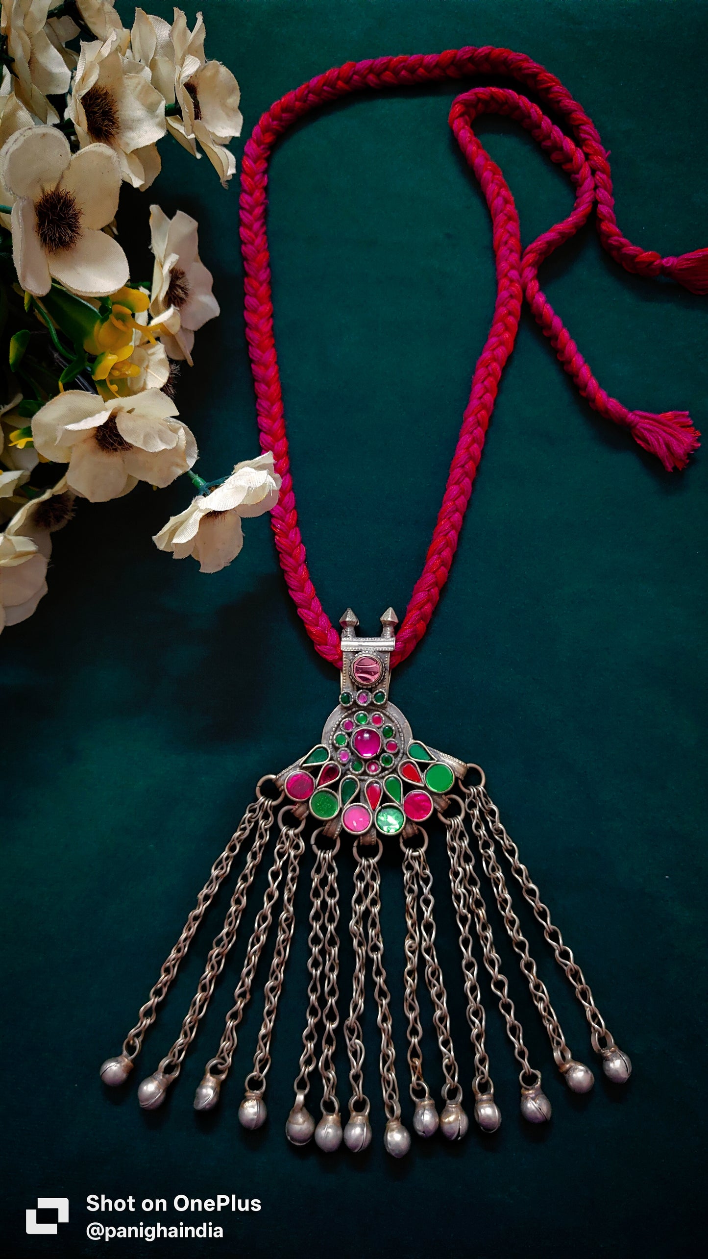 Vintage Afghan Neckpiece