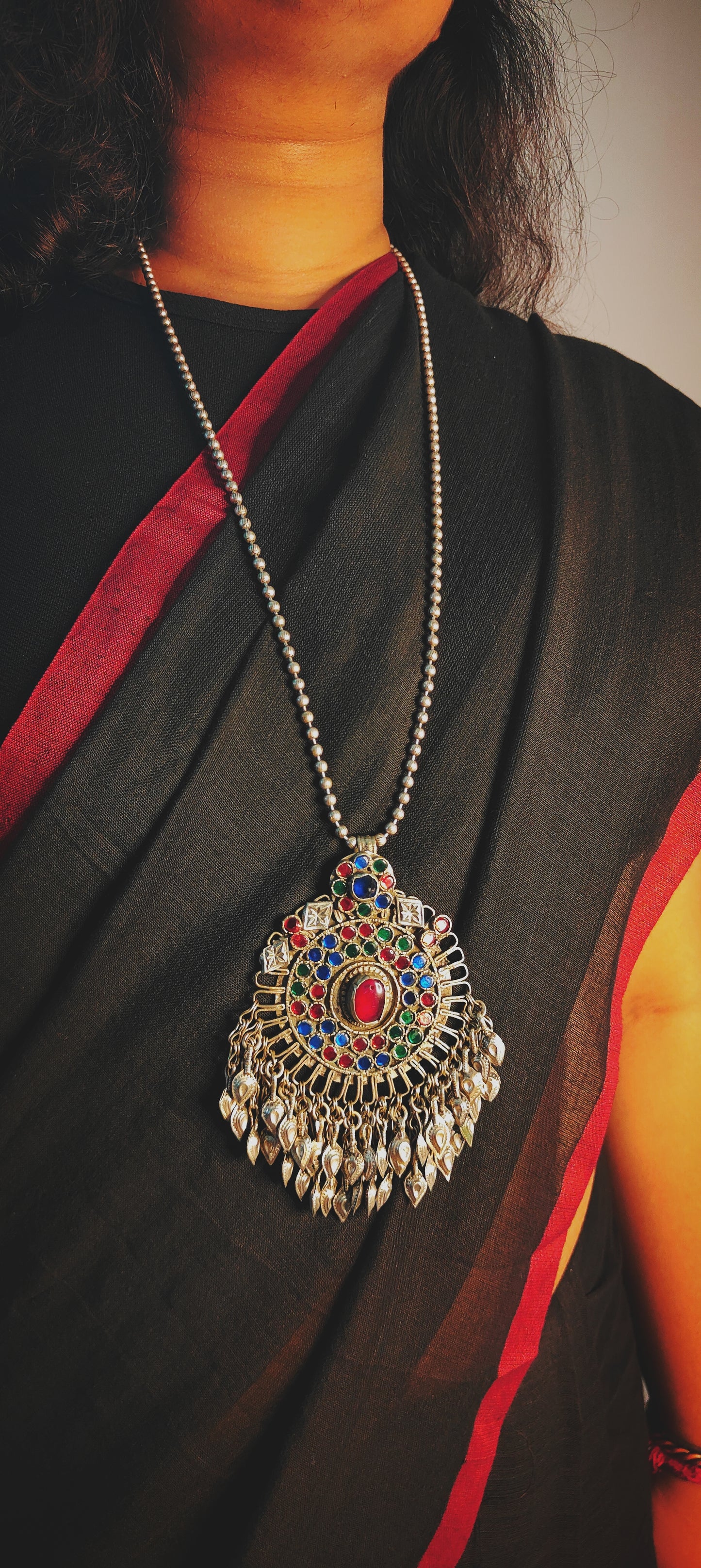 Vintage Afghan Neckpiece