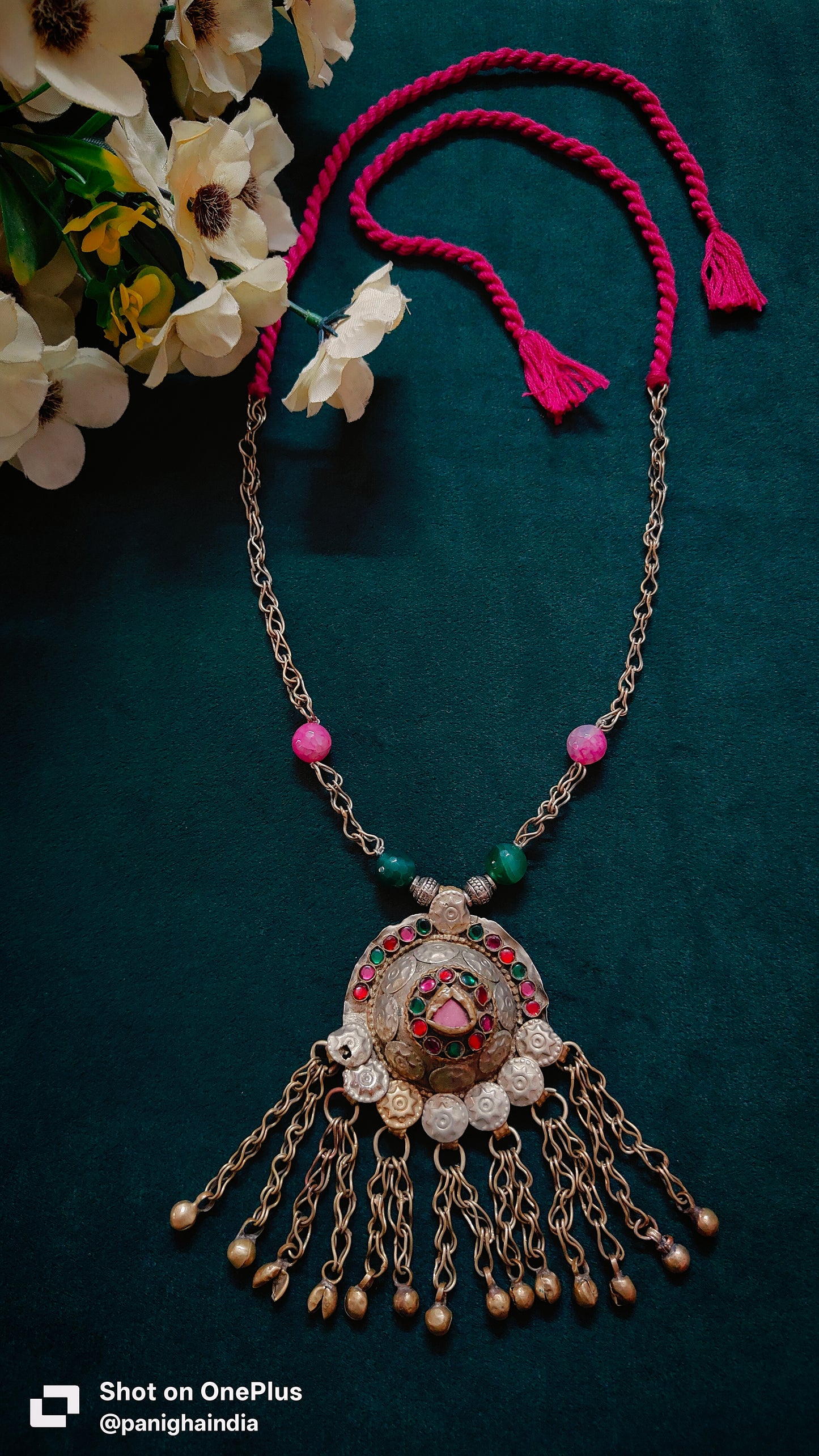 Vintage Afghan Neckpiece